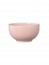 Amina rosé Goldrand - Müslischale 15cm.